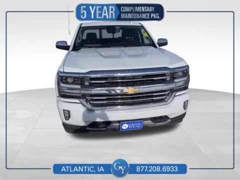 White 2017 Chevrolet Silverado 1500 High Country for sale in Atlantic, IA
