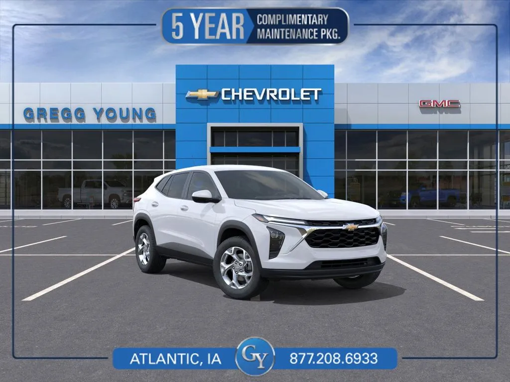 White 2026 Chevrolet Trax LS for sale in Atlantic, IA