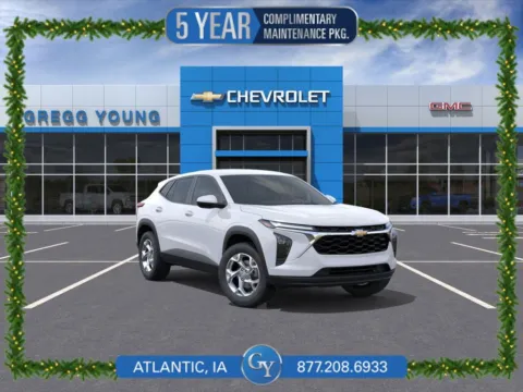 White 2026 Chevrolet Trax LS for sale in Atlantic, IA