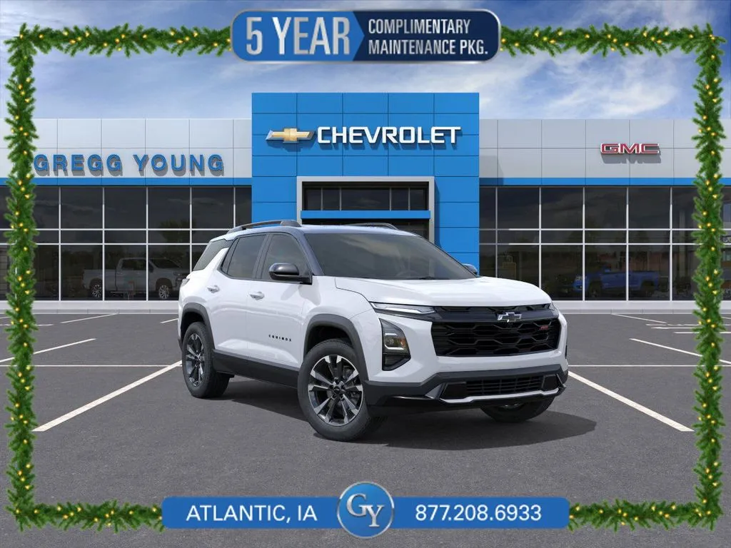 White 2026 Chevrolet Equinox RS for sale in Atlantic, IA