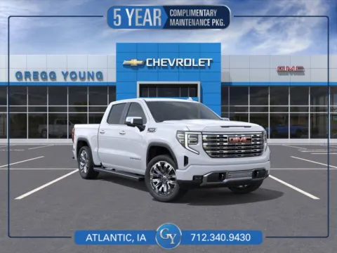 White 2026 GMC Sierra 1500 Denali for sale in Atlantic, IA