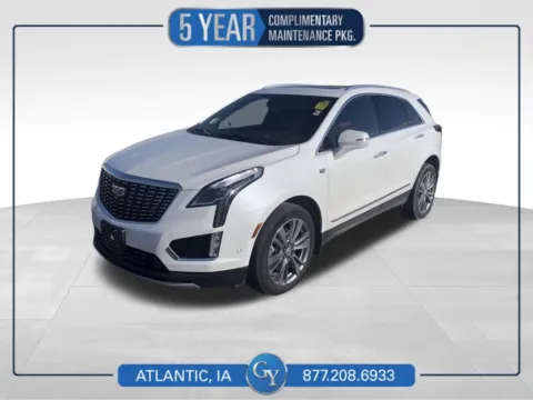 White 2023 Cadillac XT5 Premium Luxury for sale in Atlantic, IA