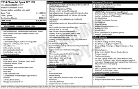 Photos of 2014 Chevrolet Spark 1LT for sale in Atlantic, IA at Gregg Young Automotive of Atlantic - Chevrolet GMC