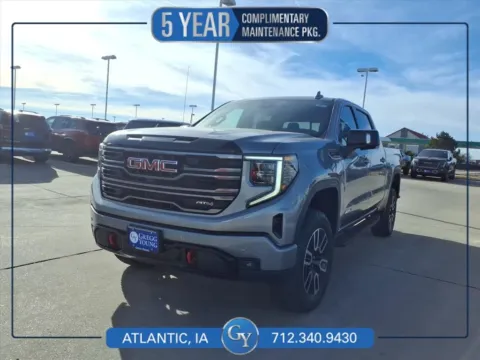 Gray 2026 GMC Sierra 1500 AT4 for sale in Atlantic, IA