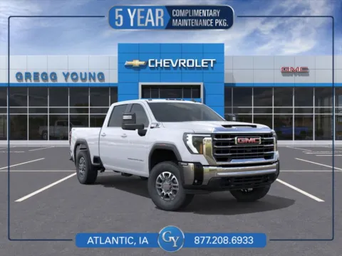 White 2026 GMC Sierra 2500HD SLE for sale in Atlantic, IA