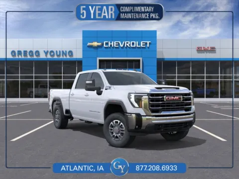 White 2026 GMC Sierra 2500HD SLE for sale in Atlantic, IA
