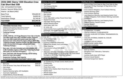 Photos of 2026 GMC Sierra 1500 Elevation for sale in Atlantic, IA at Gregg Young Chevrolet GMC Atlantic