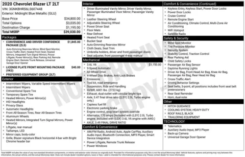 Photos of 2020 Chevrolet Blazer LT for sale in Atlantic, IA at Gregg Young Automotive of Atlantic - Chevrolet GMC