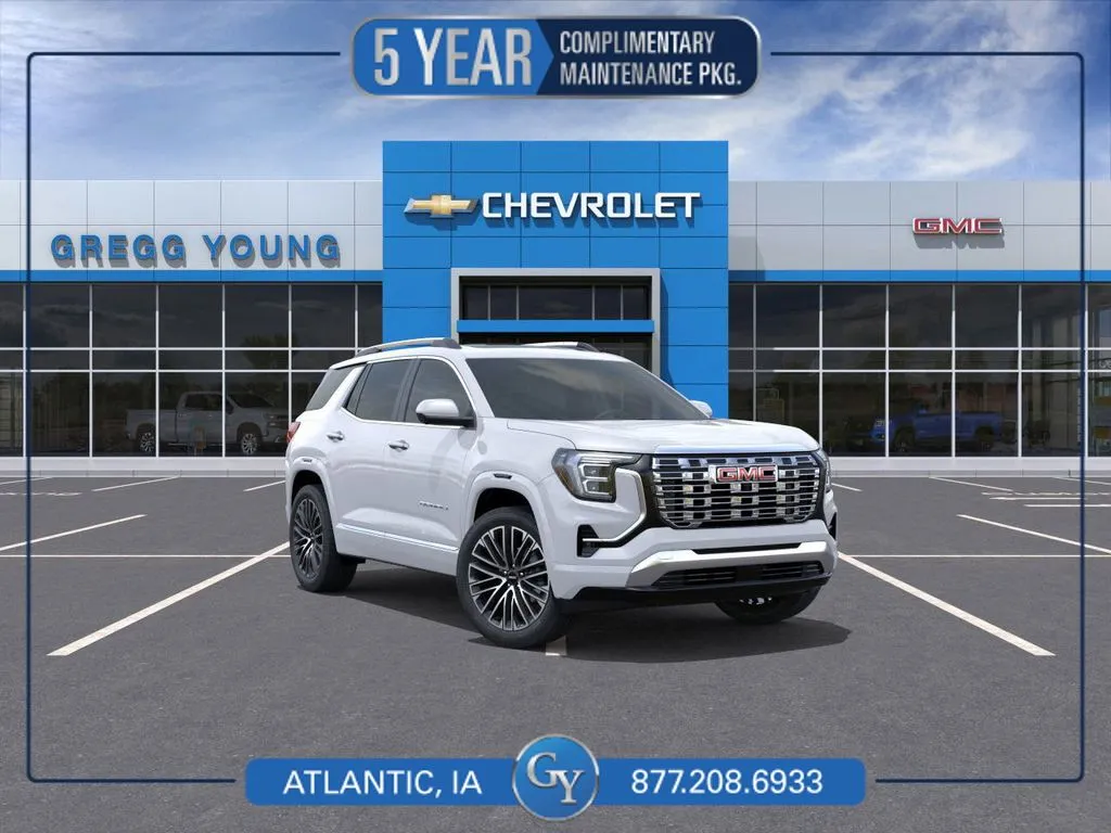 White 2026 GMC Terrain Denali for sale in Atlantic, IA