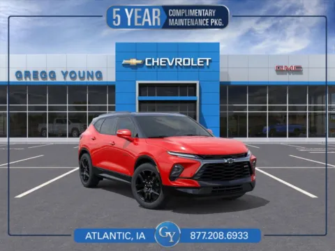 Black 2026 Chevrolet Blazer RS for sale in Atlantic, IA