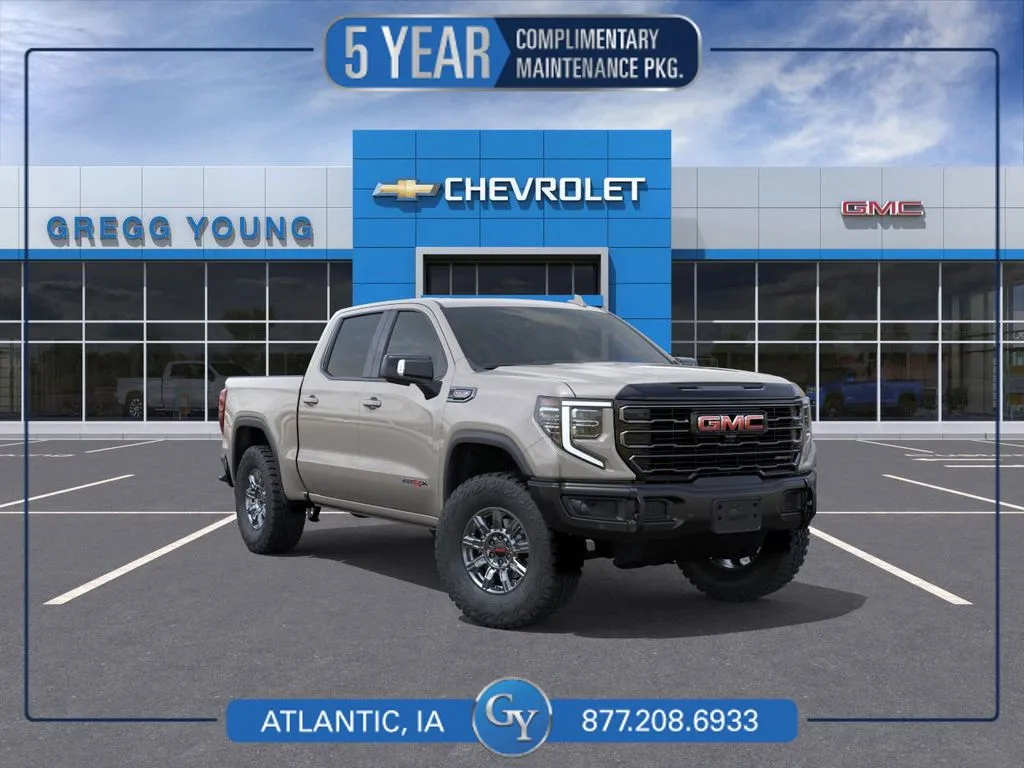 White 2026 GMC Sierra 1500 AT4X for sale in Atlantic, IA