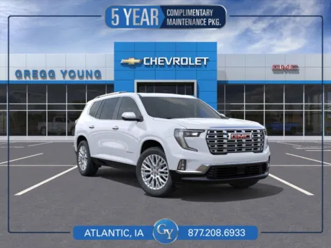 White 2026 GMC Acadia Denali for sale in Atlantic, IA