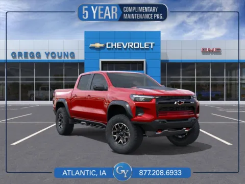 Red 2026 Chevrolet Colorado ZR2 for sale in Atlantic, IA