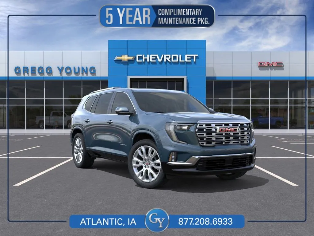 Blue 2026 GMC Acadia Denali for sale in Atlantic, IA