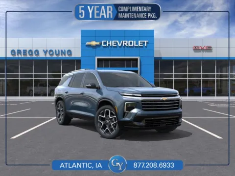 Blue 2026 Chevrolet Traverse High Country for sale in Atlantic, IA