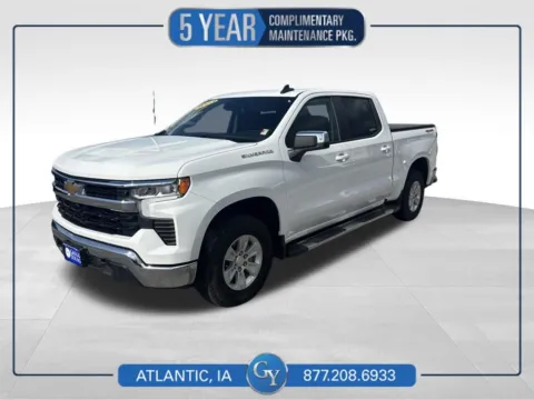 White 2023 Chevrolet Silverado 1500 LT for sale in Atlantic, IA