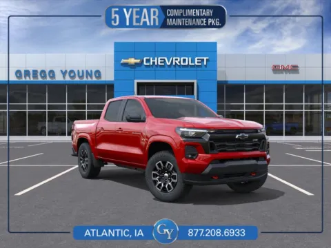 Red 2026 Chevrolet Colorado Z71 for sale in Atlantic, IA