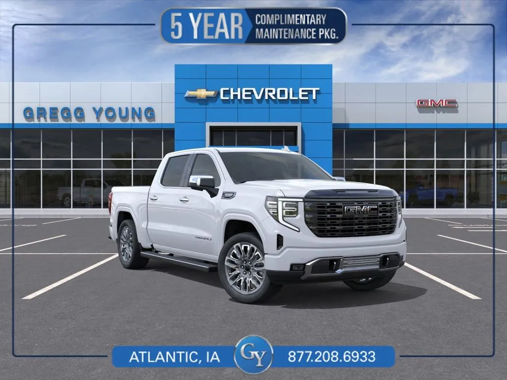White 2026 GMC Sierra 1500 Denali Ultimate for sale in Atlantic, IA