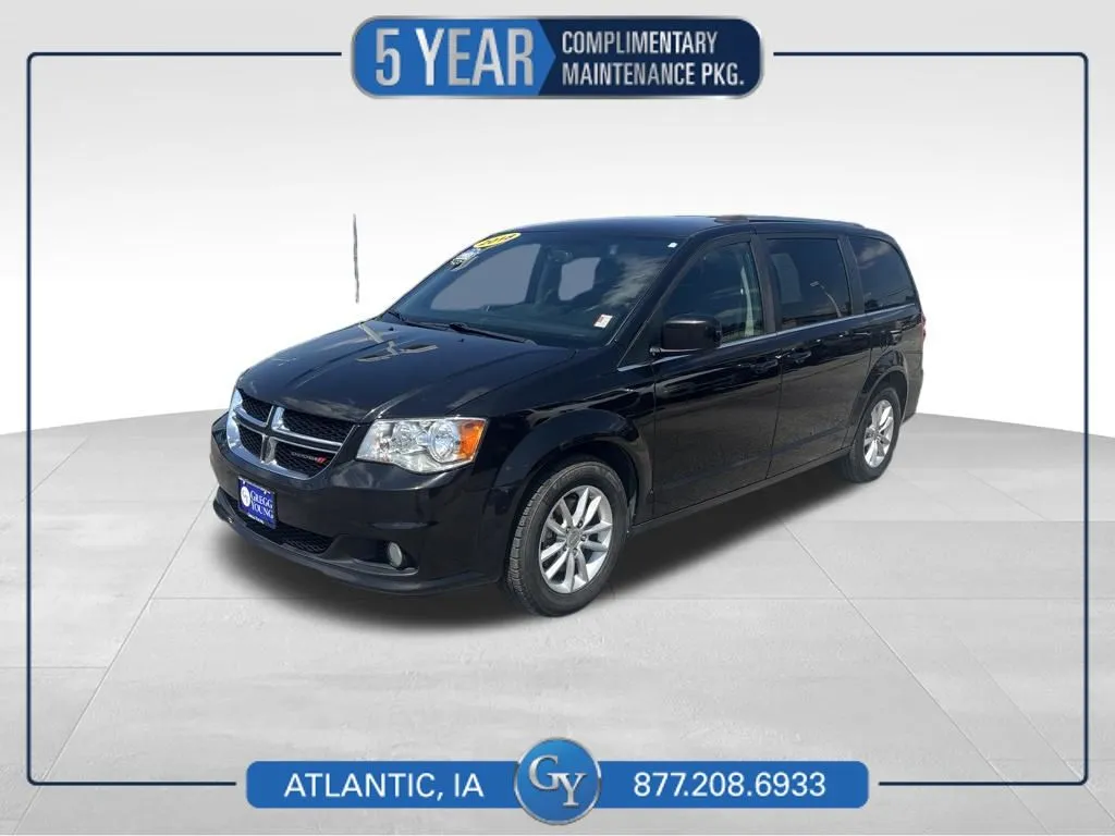 Black 2018 Dodge Grand Caravan SXT for sale in Atlantic, IA