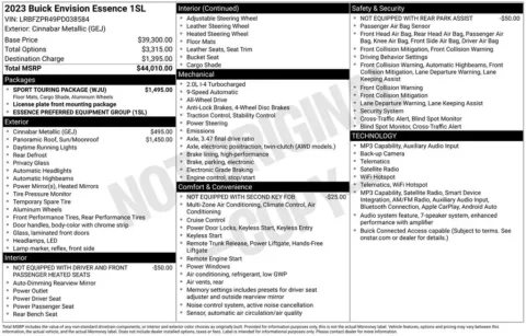 Photos of 2023 Buick Envision Essence for sale in Atlantic, IA at Gregg Young Chevrolet GMC Atlantic
