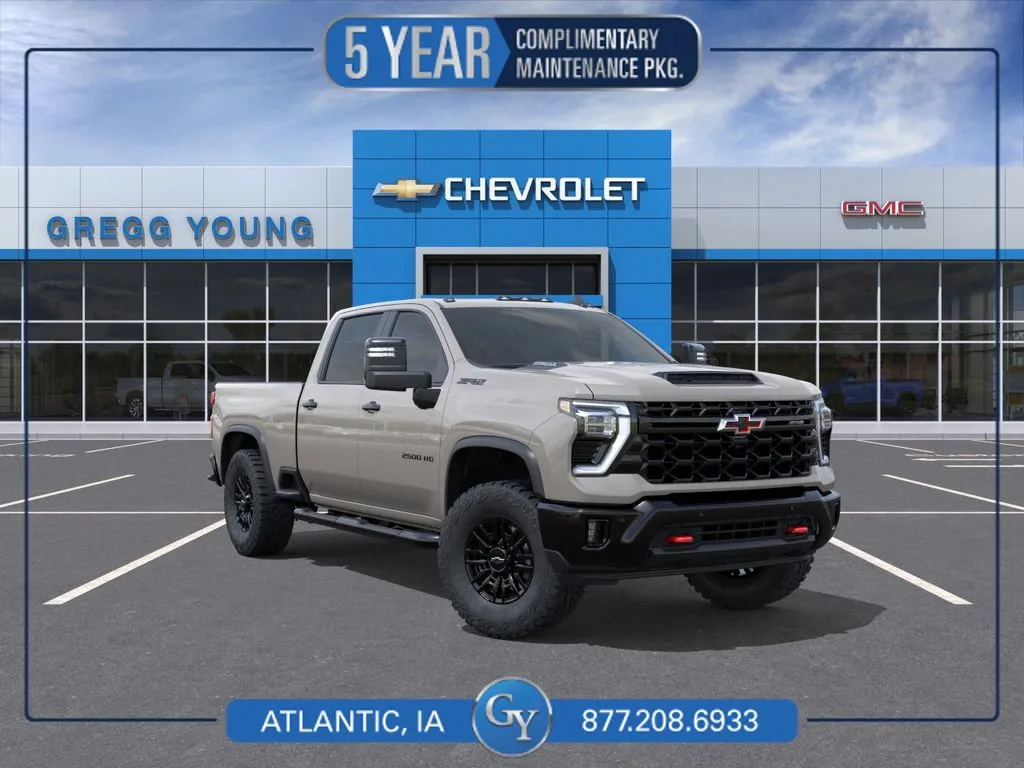 White 2026 Chevrolet Silverado 2500HD ZR2 for sale in Atlantic, IA