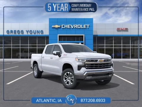 White 2026 Chevrolet Silverado 1500 LTZ for sale in Atlantic, IA