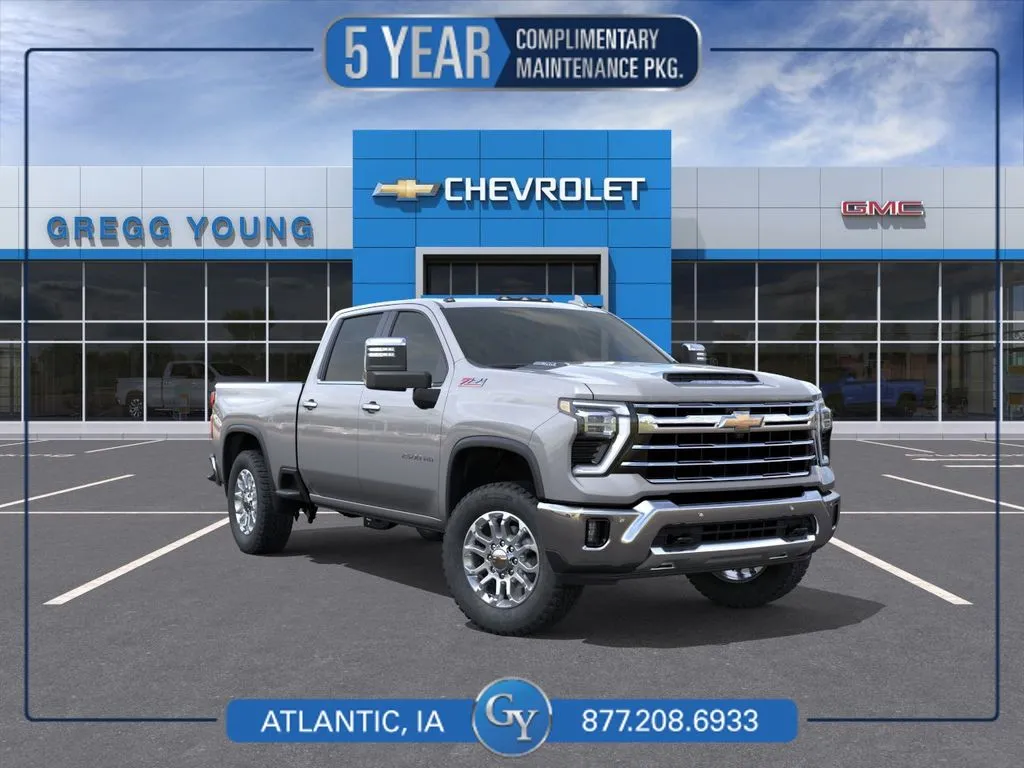 Gray 2026 Chevrolet Silverado 2500 HD LTZ for sale in Atlantic, IA