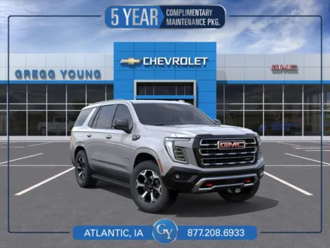 Gray 2026 GMC Yukon AT4 for sale in Atlantic, IA