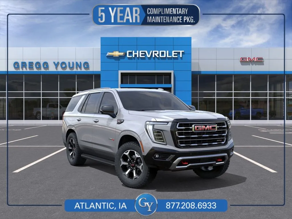Gray 2026 GMC Yukon AT4 for sale in Atlantic, IA