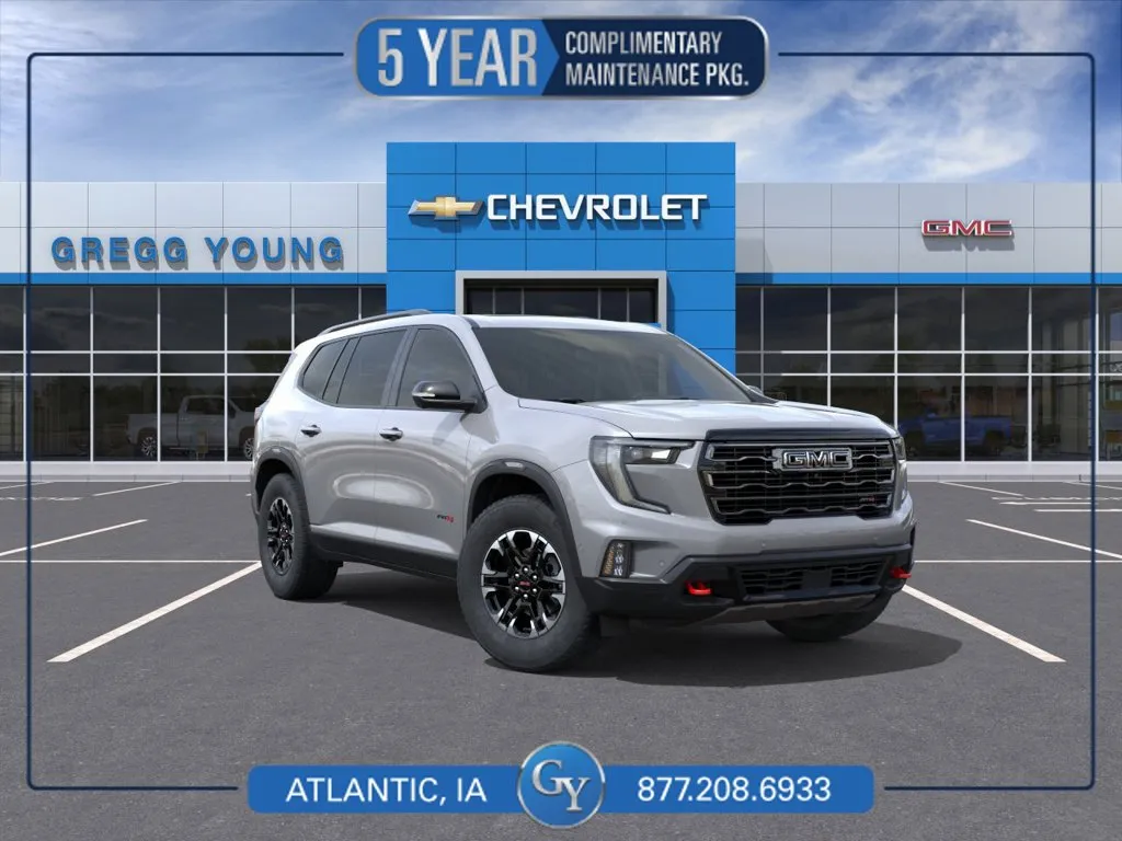 Gray 2027 GMC Acadia AT4 for sale in Atlantic, IA