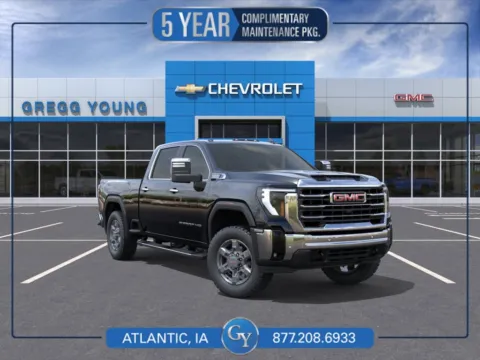 Black 2026 GMC Sierra 2500 HD SLT for sale in Atlantic, IA