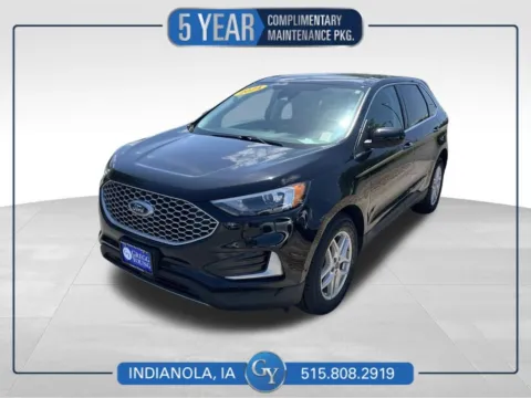 Black 2024 Ford Edge SEL for sale in Indianola, IA