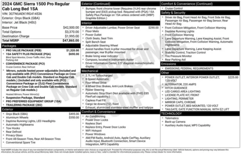 Photos of 2024 GMC Sierra 1500 Pro for sale in Indianola, IA at Gregg Young Buick GMC Indianola