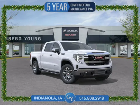 White 2026 GMC Sierra 1500 SLT for sale in Indianola, IA