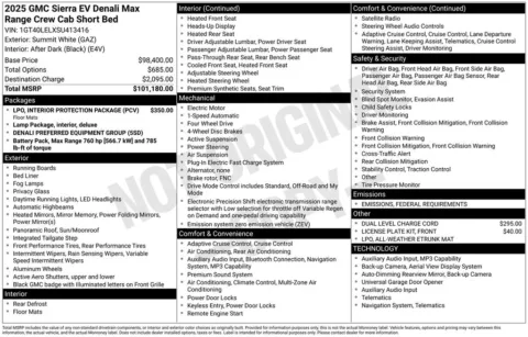 Photos of 2025 GMC Sierra EV Denali for sale in Indianola, IA at Gregg Young Buick GMC Indianola