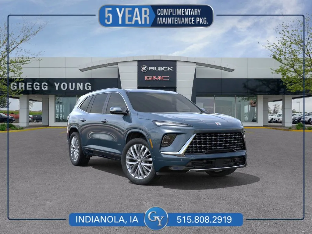 Blue 2026 Buick Enclave Avenir for sale in Indianola, IA