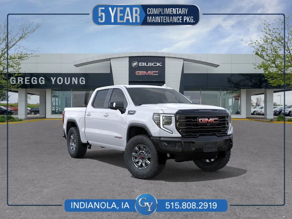 White 2026 GMC Sierra 1500 AT4X for sale in Indianola, IA