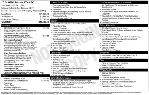 Photos of 2026 GMC Terrain AT4 for sale in Indianola, IA at Gregg Young Buick GMC Indianola