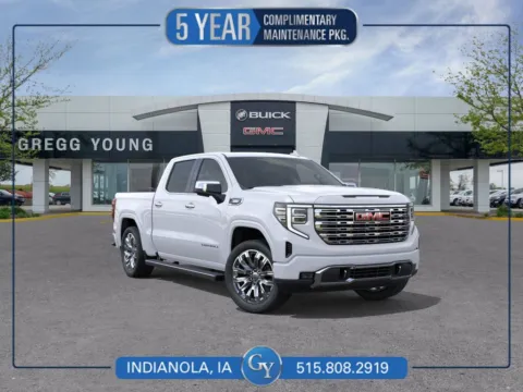 White 2026 GMC Sierra 1500 Denali for sale in Indianola, IA