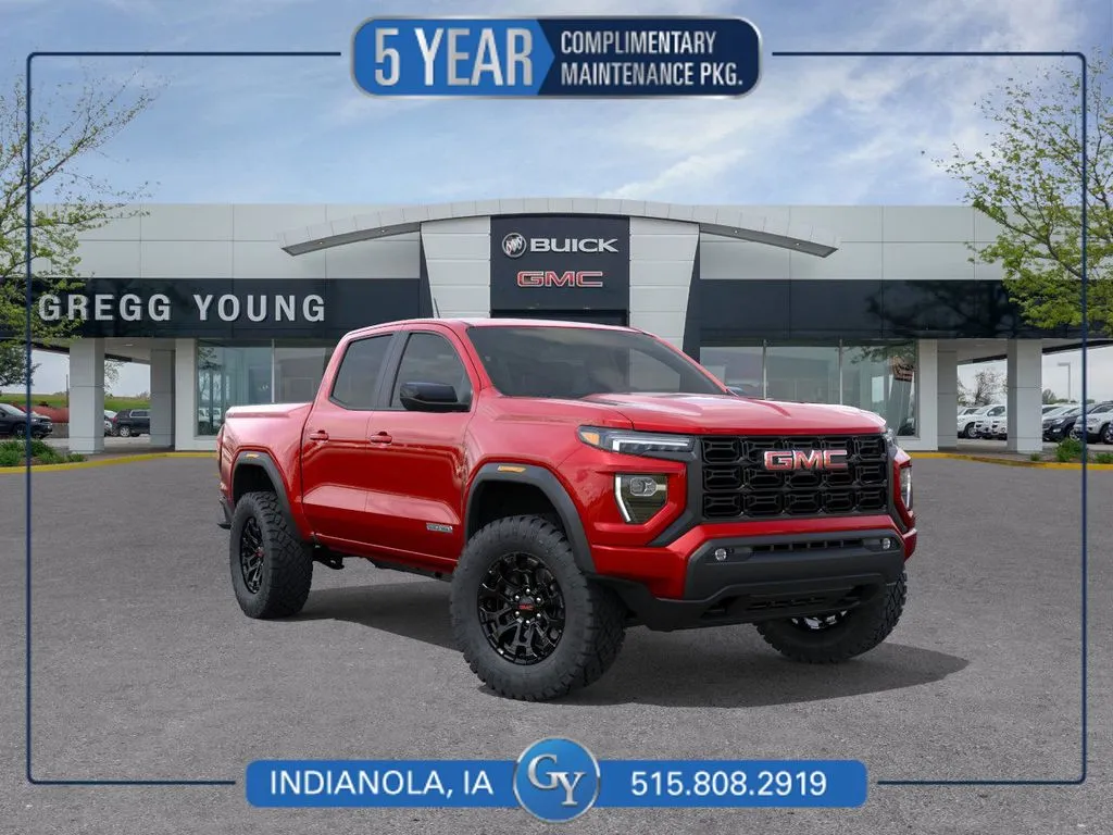 Red 2026 GMC Canyon Elevation for sale in Indianola, IA