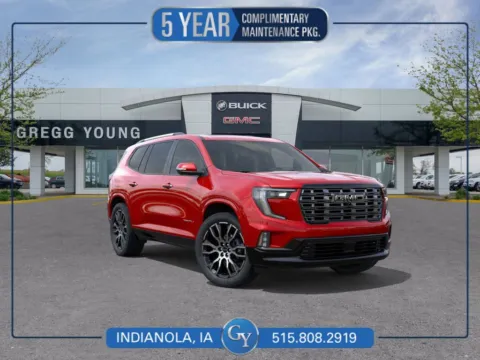 Red 2026 GMC Acadia Denali Ultimate for sale in Indianola, IA