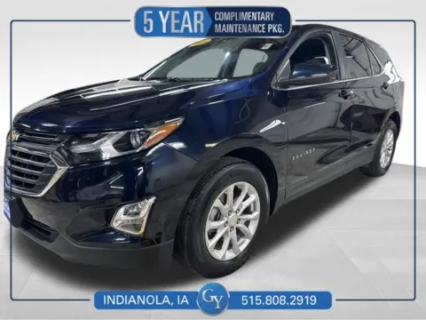 Blue 2021 Chevrolet Equinox LT for sale in Indianola, IA