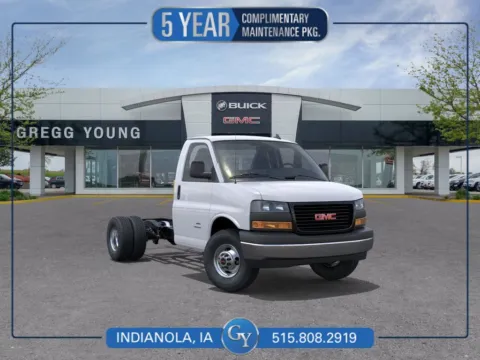 White 2025 GMC Savana 3500 Work Van for sale in Indianola, IA