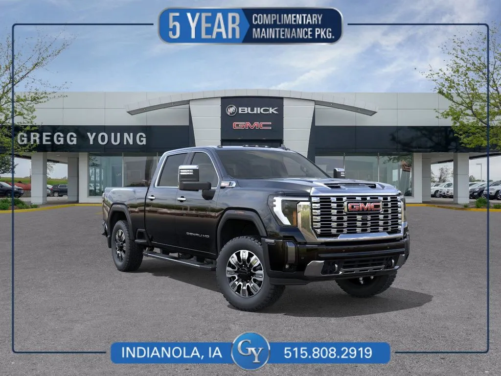 Black 2026 GMC Sierra 2500 HD Denali for sale in Indianola, IA
