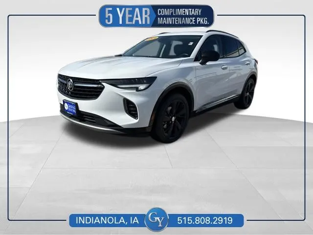 White 2021 Buick Envision Essence for sale in Indianola, IA