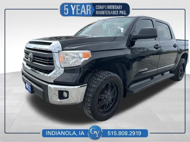 Black 2015 Toyota Tundra SR5 for sale in Indianola, IA
