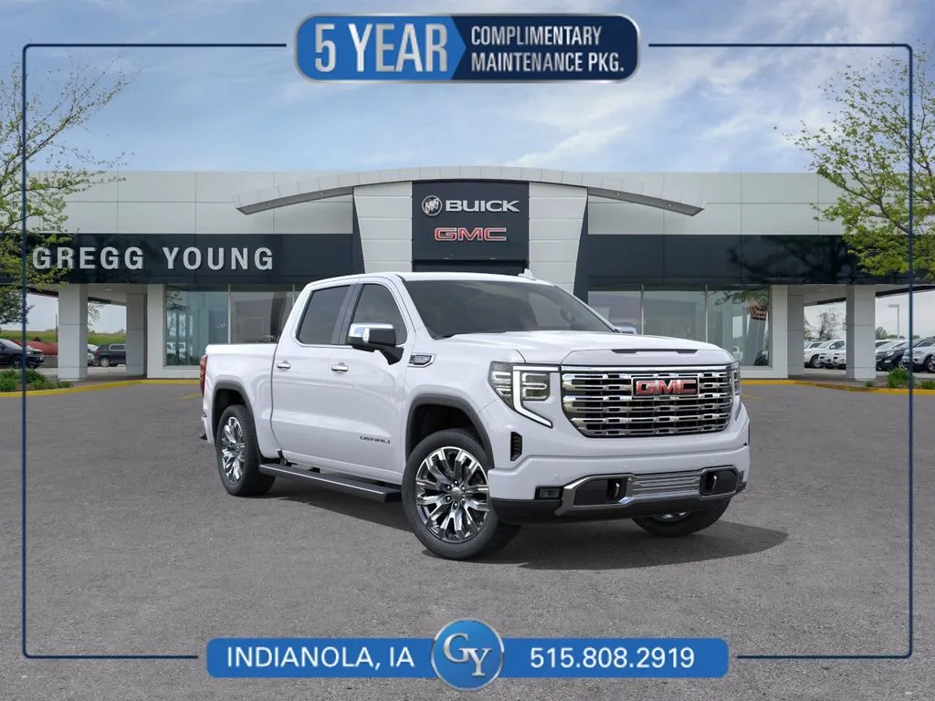 White 2026 GMC Sierra 1500 Denali for sale in Indianola, IA