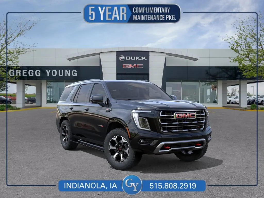 Black 2026 GMC Yukon AT4 for sale in Indianola, IA