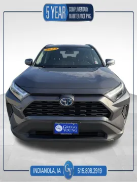Gray 2024 Toyota RAV4 Hybrid LE for sale in Indianola, IA