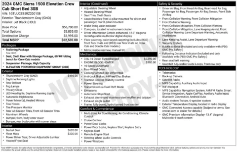 Photos of 2024 GMC Sierra 1500 Elevation for sale in Indianola, IA at Gregg Young Buick GMC Indianola